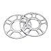 StanceMagic 5mm Hubcentric Wheel Spacers (5x112, 66.6mm Bore, No Lip) Compatible with Newer Audi A4 S4 A5 S5 A6 S6 A7 S7 A8 Quattro B8 and Most Mercedes Benz Vehicles - 66.56mm V2 2pcs