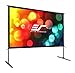 Elite Screens Yard Master 2, 135-INCH 16:9, 4K / 8K Ultra HD, Active 3D, HDR Ready Portable Foldaway Movie Home Theater Projector Screen, REAR Projection - OMS135HR2