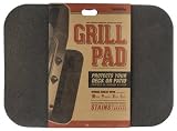 Diversitech Original Grill Mat Grill Mat - BBQ Floor Mat - Put Under Gas Grill, Fryer, Fire Pit - Protects Decks and Patios - 30 x 42 Inches - Rectangle - Black