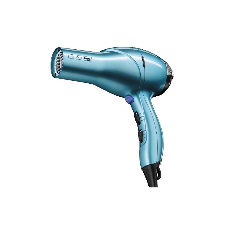 INFINITIPRO BY CONAIR 1875 Watt Salon Performance AC Motor Styling Tool/Hair Dryer; Aqua - Amazon Exclusive