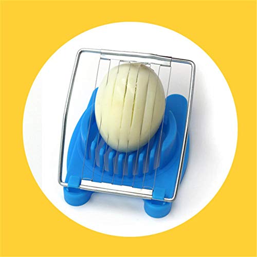 Nifera Egg Slicer Egg Cutter Heavy Duty Slicer for Strawberry Fruit Garnish Slicer Stainless Steel Wire Unusual