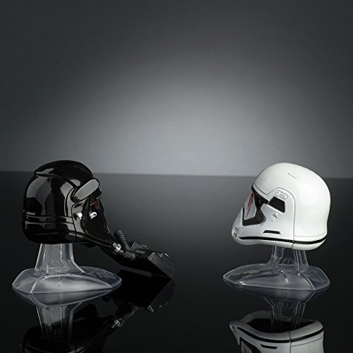 Star Wars Black Series Titanium Series Finn and First Order Tie Fighter Pilot Helmets