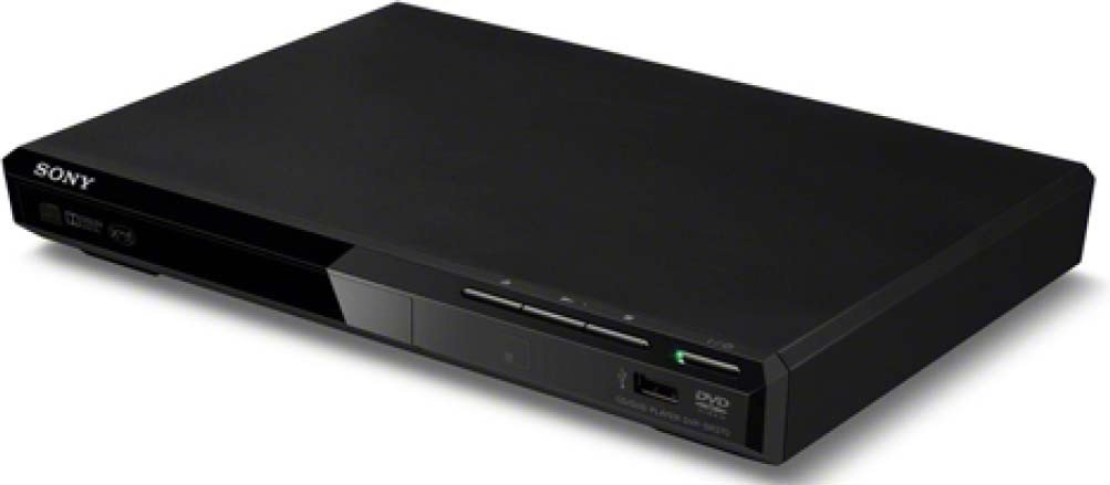 Sony DVP-SR370 B DVD Player (Xvid-Widergabe, USB) Black