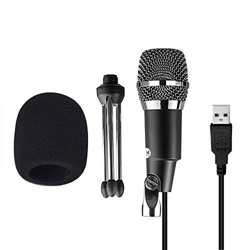 FIFINE USB Microphone, Plug and Play Home Studio USB Condenser