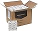 Amazon Basics Tall Fold Napkins, White, 500 Napkins per Pack, 20-Pack