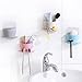 YJYDADA New Hanging Bathroom Kitchen Utensil Box Toothbrush Storage Rack (Gray)