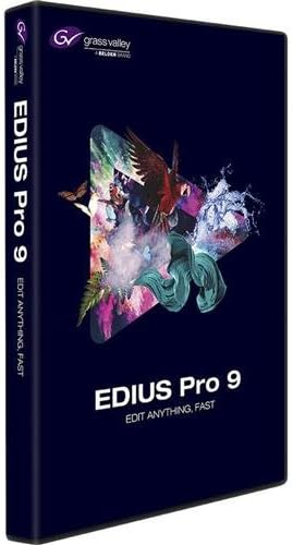 Grass Valley EDIUS Pro 9 Nonlinear Editing Software, Educational, DVD
