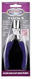 Bead Buddy Nylon Jaw Flat Nose Pliers - Great for Creating Jewelry, Beaded Ornaments, Wire Decor - Nylon Coated, Won't Scratch or Damage Wire or Metal Findings