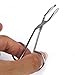Eyebrow Tweezer Stainless Steel Scissors Shaped Slant Tip Tweezer Clip