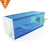 2 x VENSMILE 11 Inch Live Mouse Rat Trap Humane Animal Cage Catch Mice, Chipmunk, Squirrel