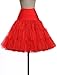 GRACE KARIN 50s Petticoat Skirt Rockabilly Dress Crinoline Underskirts for Women