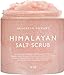 Himalayan Salt Exfoliating Body Scrub 10 oz - All Natural Exfoliates, Moisturizes With Sweet Almond Oil - Foot Scrub - Use With Exfoliating Gloves - Great Gifts For Women - Brooklyn Botany primary