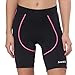 SANTIC Women's Cycling Bike Shorts 3D Padded Bicycle Capris Half Pants Breathable Tights