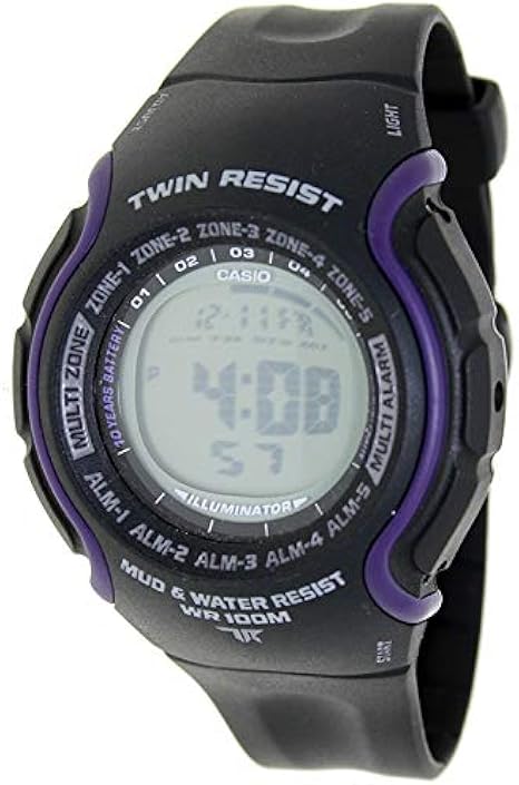 CASIO TRT-101H-1A - Reloj digital Twin Resist - 5 Alarmas ...