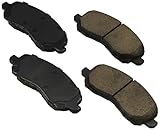 Centric 105.0866 Posi-Quiet Ceramic Brake Pad with Shims