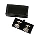 GOHUOS Steampunk Watch Movement Mechanical Cufflinks Old Vintage Mechanical Gold and Silver Watch with Gears Round