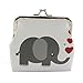 Canserin Women Wallet, Women's Lady Retro Vintage Leather Small Wallet Hasp Coin Purse Clutch Bag (White 4)