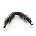 Meilliwish Noble Beautiful Lady Banana Hair Clip Ponytail Holder(H36)(Khaki)