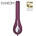 SVAKOM Siime Eye Rechargeable Waterproof Intelligent Multi-Speed Wireless App-Controlled Camera Vibrator Handheld Massager to See The Back Body Parts for Massaging(Violet)