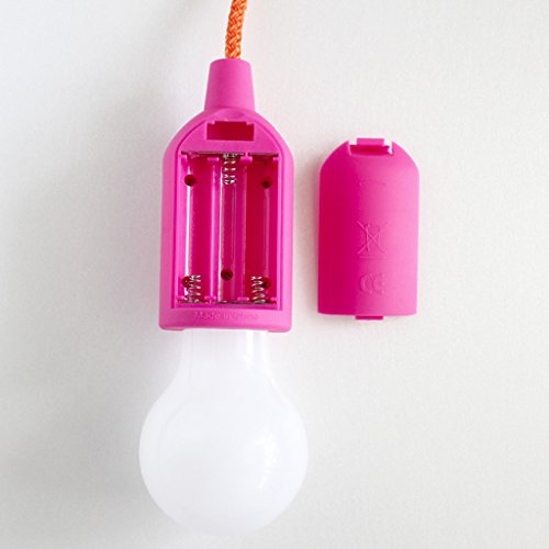 Time Concept SMiLE Soft LED Rope Lamp - Purple - Hanging Lamp, Battery-Operated