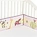 Bedtime Originals Lil' Friends 4 Piece Bumper, Lavender/Pink