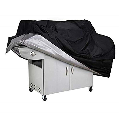 Waterproof Grill Cover Anti Dust Charcoal Electric Barbeque Garden Outdoor BBQ Protective Case 4 Sizes Black,190 x 71 x 117cm