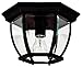 Kenroy Home 16277BL Dural Flushs, Medium, Black