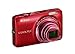 Nikon COOLPIX S6300 16 MP Digital Camera with 10x Zoom NIKKOR Glass Lens and Full HD 1080p Video (Red)