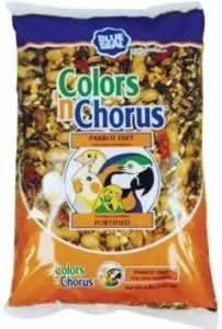Blue Seal Colors ‘N Chorus Parrot Bird Feed | Premium Seeds and Ingredients for a Nutritious and Tasty Diet | 4 Pound Bag