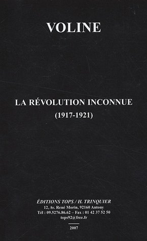 La  révolution inconnue