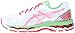 ASICS Women's Gel-Nimbus 17 Running Shoe,White/Hot Coral/Apple,8 M US