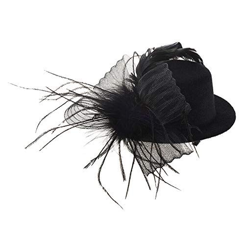 mini top hat with veil