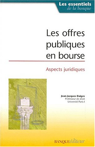 Les  offres publiques en bourse