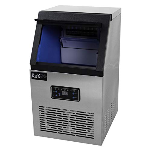 Eiswürfel-bereiter Maschine, Eiscrusher, Maschine aus Edelstahl, Geschäftliche Maschine, Ideal für Restaurants, Cafés… – Bild 5