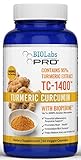 1400mg Turmeric Curcumin - Turmeric Curcumin with Bioperine® - Fight Inflammation - Relieve Pain - 95% Curcuminoids
