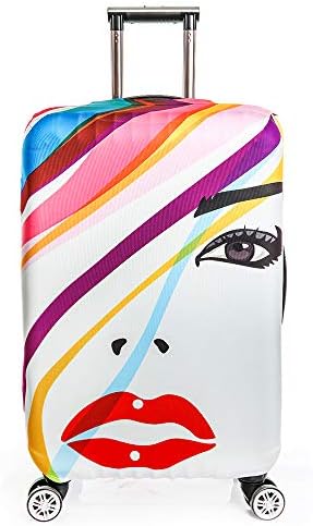 Super Elastic Travel Luggage Cover Anti-scratch Baggage Suitcase Protective Cover Fits 18-32 Inch Luggage