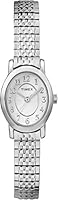 Timex TW2P60100GP Women's Silver with Silver Expansion Band