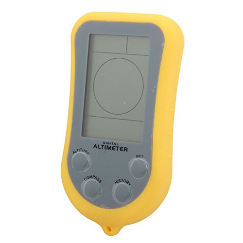 DatC - Camping & Hiking Tool - 8 In 1 Multifunctional Altimeters Digital LCD Compass Manometer Thermometer Theodolite Clock Outdoor Climbing Travel Tool - 1PCs