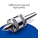 Atoplee 1pc MT2 Live Center Morse Taper Triple Bearing 2 Mt .0002