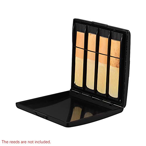Muslady Saxophone Sax Clarinet Reeds Case Holder Box ABS 8pcs Reeds Capacity - Thumbnail 4