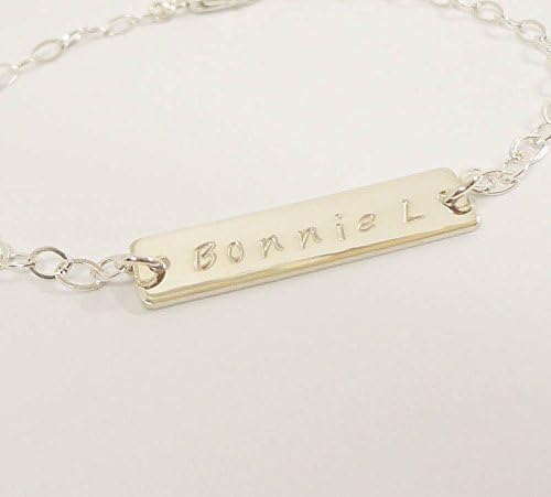 Hand Stamped Personalized Name Bracelet
