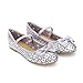 Hawkwell Girls Ballerina Flat Mary Jane Slip-on Dress Shoes (Toddler/Little Kid/Big Kid)