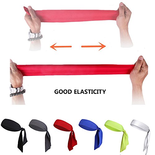 image for V-SPORTS Dri-Fit Head Ties Tennis Headbands for Women Men Boys Girls K