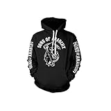 Officially Licensed Sons Of Anarchy Logo Hoodie