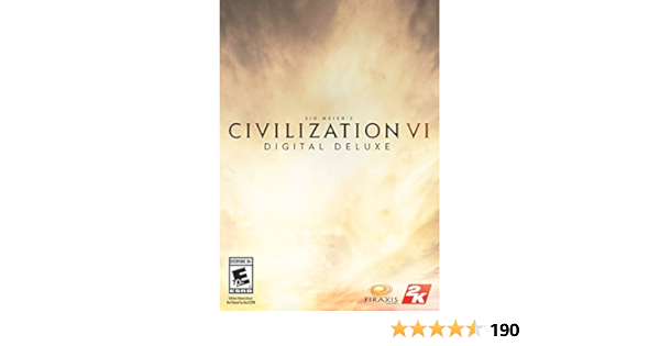Amazon Com Sid Meier S Civilization Vi Digital Deluxe Online Game Code Video Games