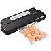 GERYON Vacuum Sealer, Automatic Food Sealer Vacuum Packing Machine with Starter Bags & Roll for Food Savers and Sous Vide, Black