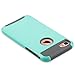 iPhone 7 Case,ULAK Slim [Dual Layer] Protection [Scratch Resistant] Hard Back Cover [Shock Absorbent] TPU Bumper Case for Apple iPhone 7 [4.7 inch] Mint/Gray