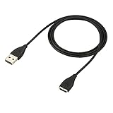 Eityilla Replacement Charging Cord for Fitbit Surge - 3 Feet - Black