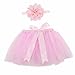 Newborn Baby Girls Photo Photography Prop Tutu Skirt Headband Outfit Clothes Set