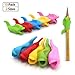 Pencil Grips for Kids,Firesara 10 Pcs Silicon Ergonomic Fish Style and Colored Pen Training Grip Holder and Aid for Children or Kindergarten or Toddler or Adults